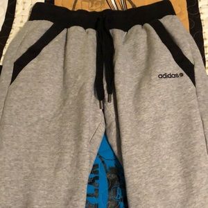 Grey Adidas Neo Joggers